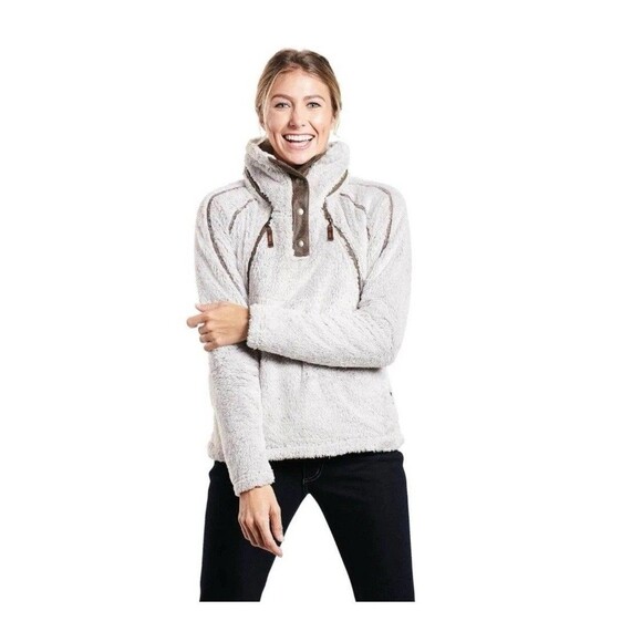 Kuhl Women's Flight Pullover Sherpa Sweater Size XL H3 - Picture 1 of 7